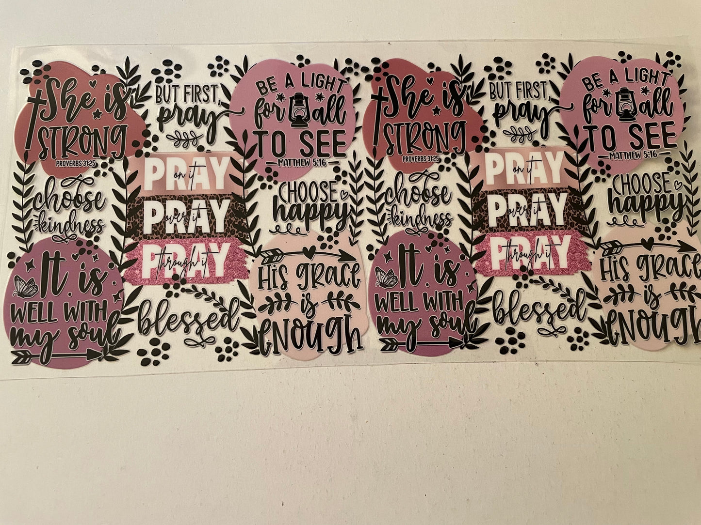 Inspirational Wraps