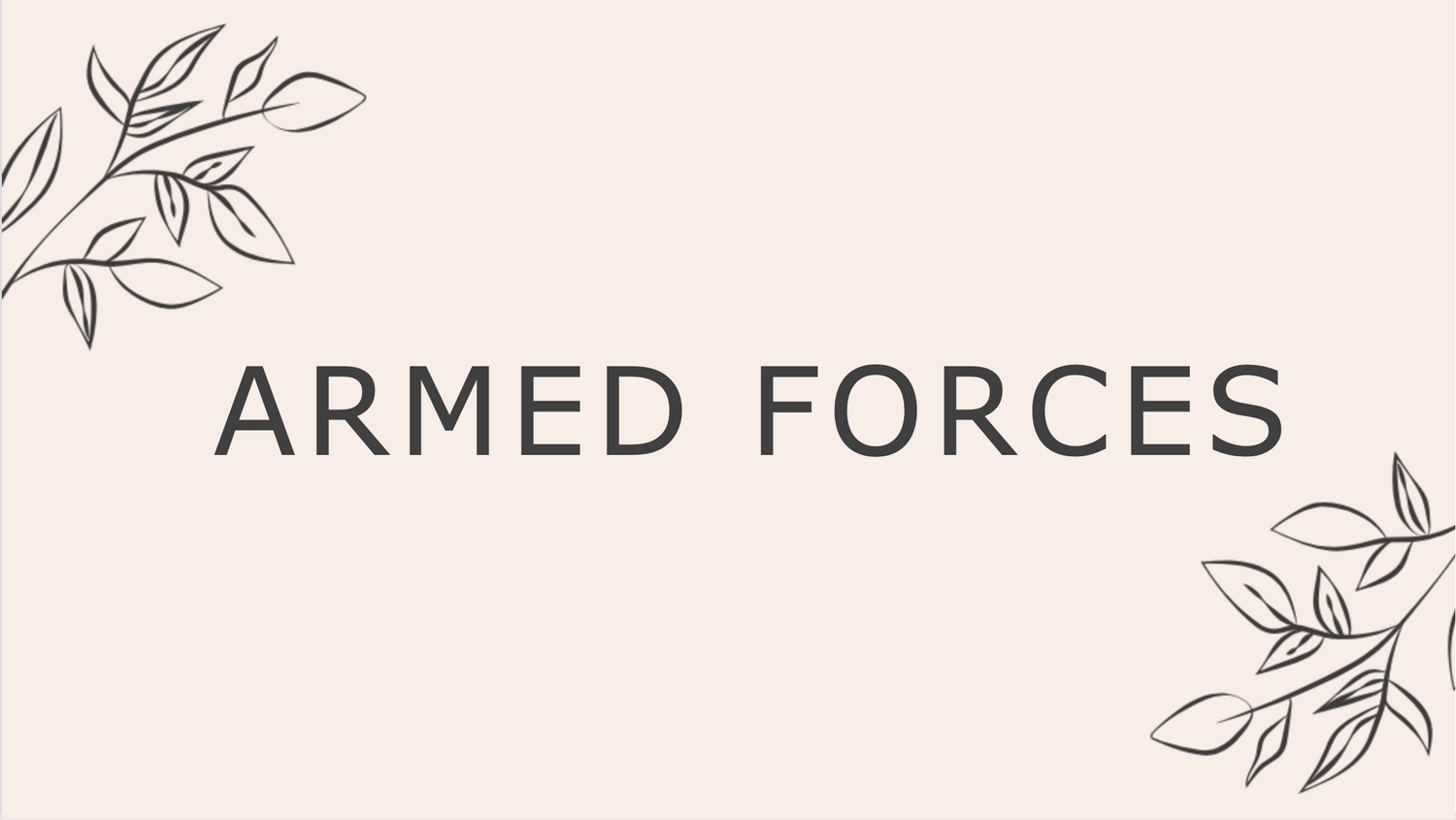 Armed Forces/Military