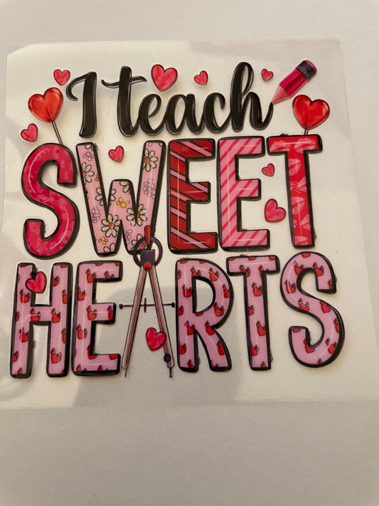 I teach sweet heart