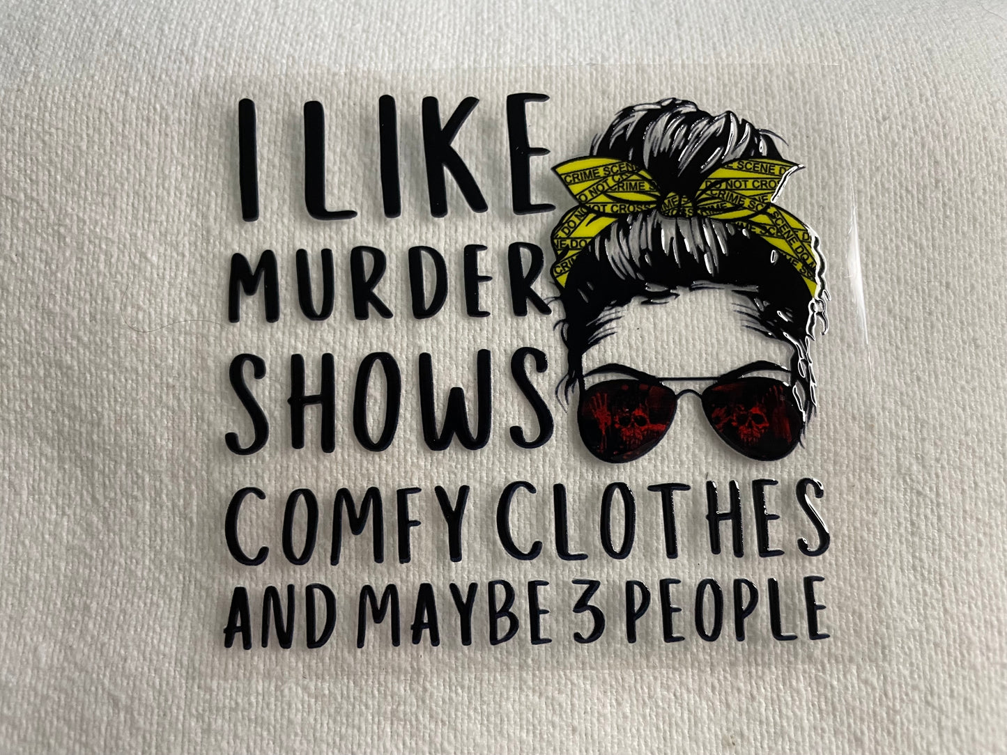 I like murder shows