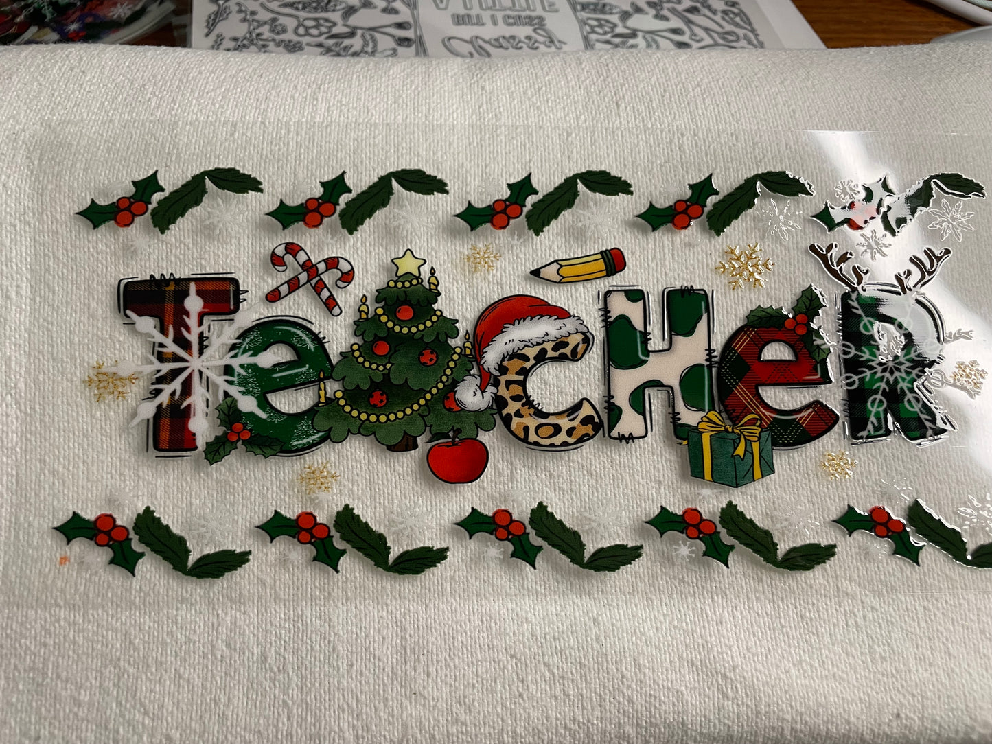 teacher Christmas font