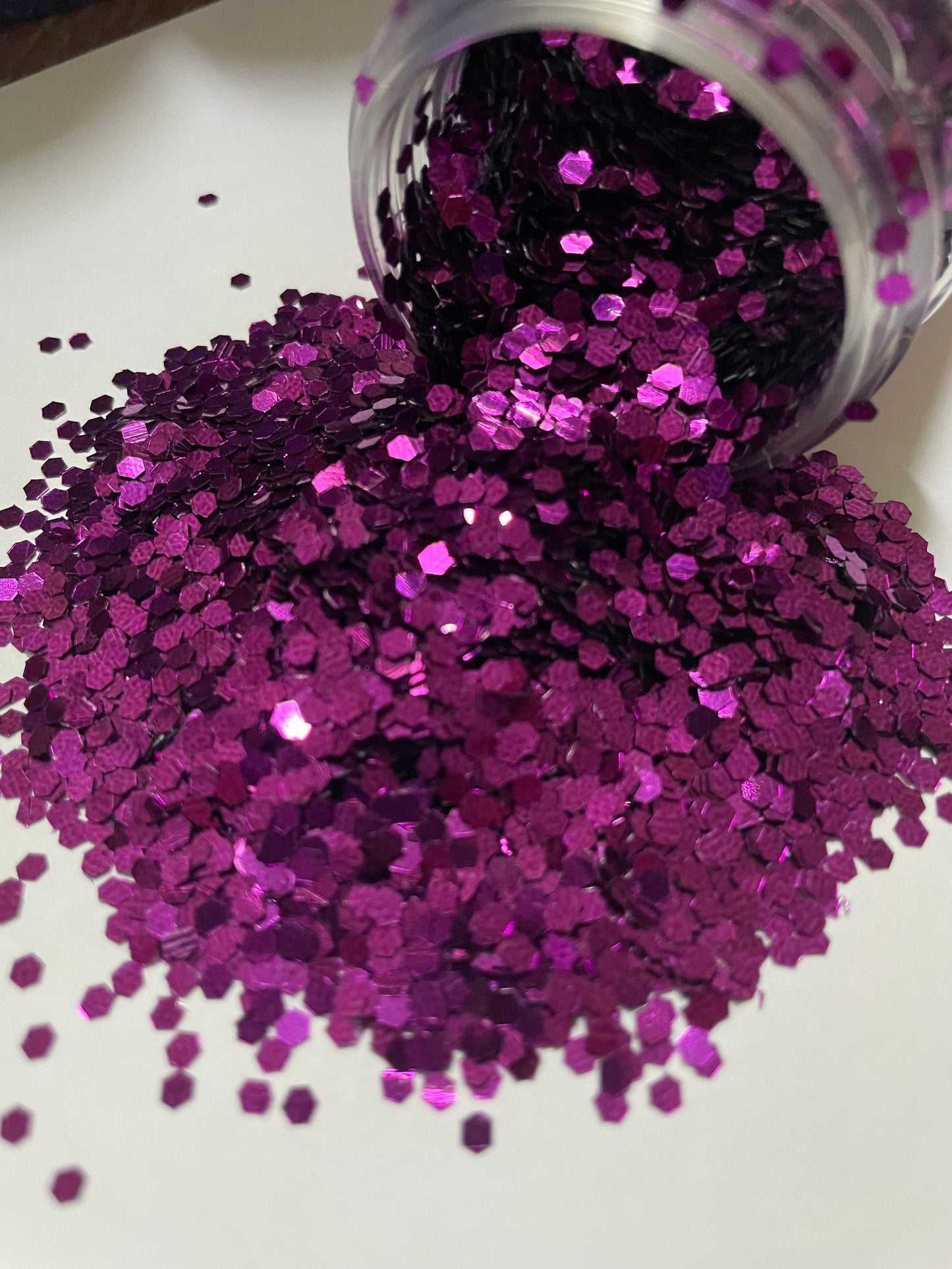 Violet glitter