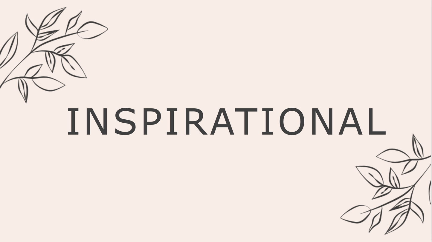 Inspirational Wraps