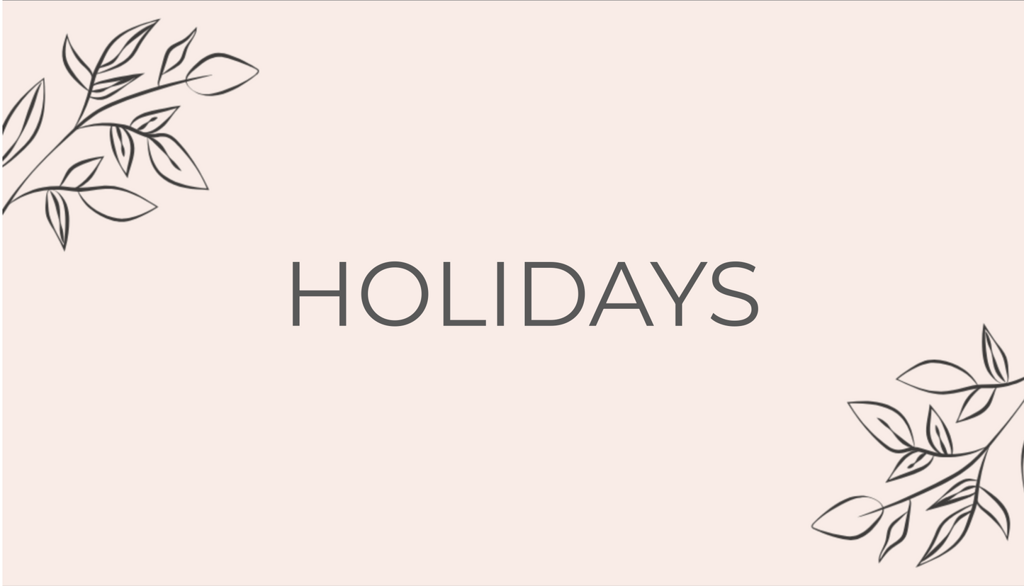 Holiday Wraps